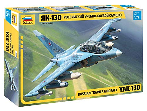 ズベズダ 1/72 ロシア空軍 Yak-130 高等練習機 プラモデル ZV7307(未使用品)