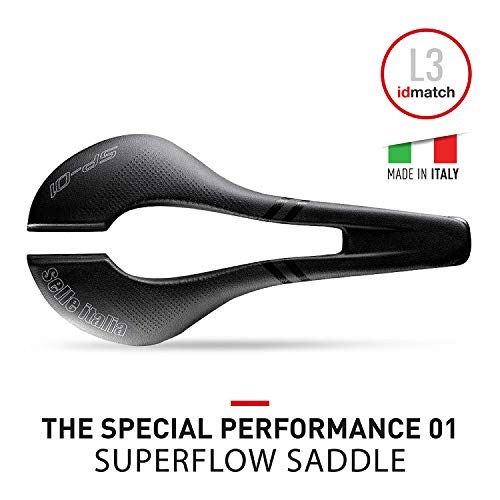 SELLE ITALIA(セライタリア) SP-01 Ti316 BLK L Super Flow サドル・重量:2(未使用品)の通販は