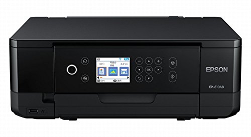エプソン プリンター A4 インクジェット 複合機 カラリオ EP-810AB ブラッ (未使用品)
