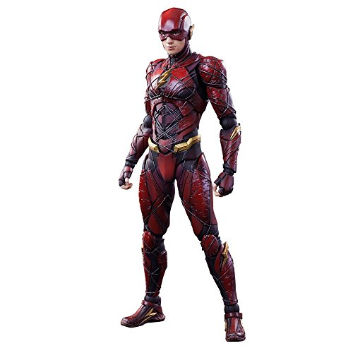 PLAY ARTS改 JUSTICE LEAGUE フラッシュ PVC製 塗装済み可動フィギュア(未使用品)