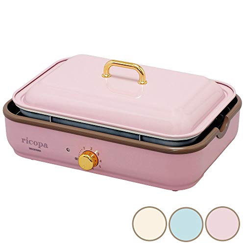 アイリスオーヤマ ホットプレート 2WAY (たこ焼きプレート 平面プレート) r(未使用品)