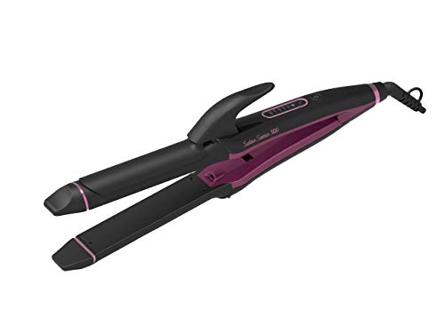 コイズミ ヘアアイロン 2WAY 34mm サロンセンス 300 海外対応 ブラック KHR(未使用品)