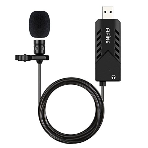 FifineクリップオンCardioid CondenserコンピュータMic Plug and Play USB (未使用品) 7,643円