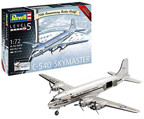 ドイツレベル 1/72 アメリカ陸軍 C-54D ベルリン エアリフト 70thアニバー (未使用品)の通販は 49,800円