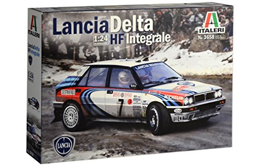イタレリ 1/24 ランチア・デルタ HF インテグラーレ 1990 モンテカルロラリ(未使用品)