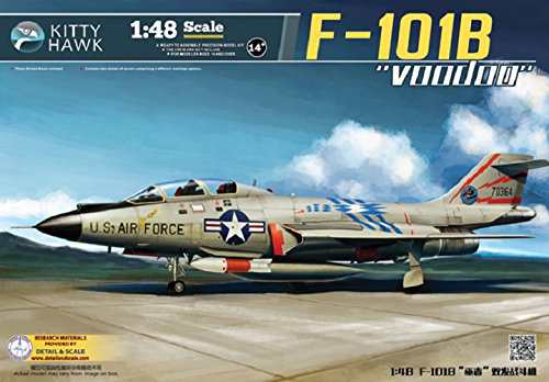 キティホークモデル 1/48 アメリカ空軍 F-101B/RF-101B ヴードゥー プラモ (未使用品)の通販は