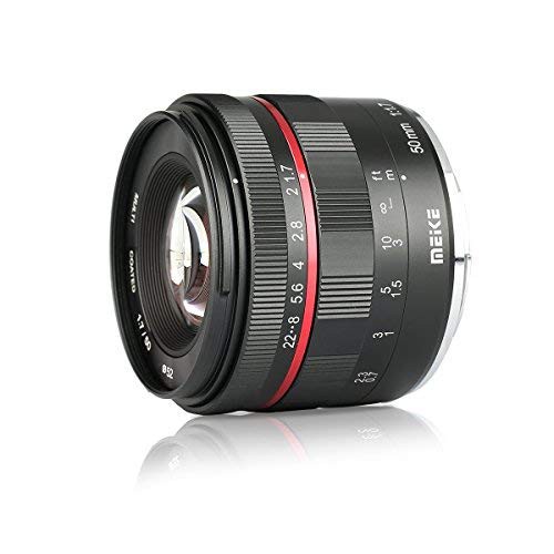 Meike MK 50?mm f / 1.7手動フォーカス大口径レンズfor Sonyフルフレームe-(未使用品)