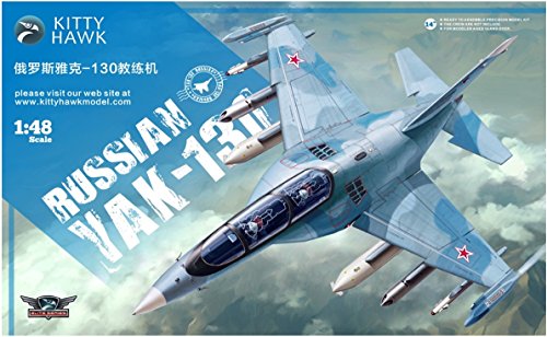 キティホークモデル 1/48 ロシア軍 Yak-130 ミットン 高等練習機/軽攻撃機 (未使用品)