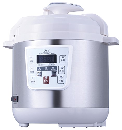 D&S 家庭用マイコン電気圧力鍋 STL-EC30R Amazon.co.jp: D&S ディーアンドエス 食材を入れてタイマーを