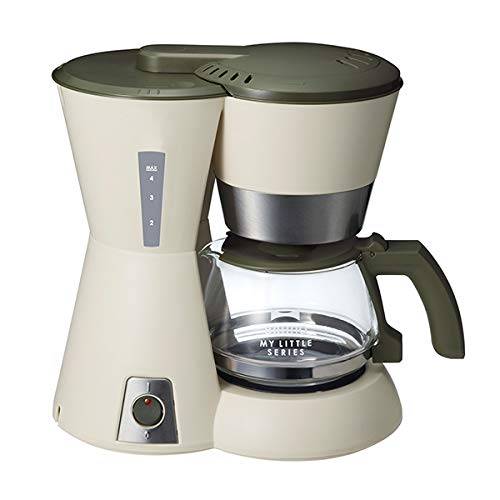 BRUNO 4 カップコーヒーメーカー My Little シリーズ BOE046-BE (ベージュ)(未使用品)