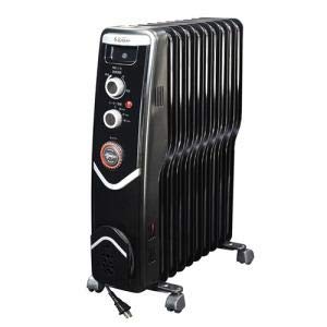 エスケイジャパン オイルヒーター SKJ-SE120ROT(K) ブラック(未使用品)