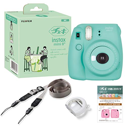 FUJIFILM インスタントカメラ チェキ instax mini8プラス 接写レンズ・純正(未使用品)