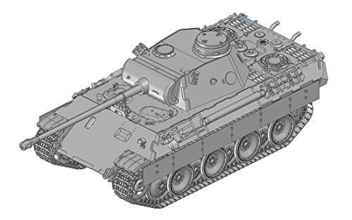 ドラゴン 1/35 第二次世界大戦 ドイツ軍 パンターD型/パンタートーチカ 2in(未使用品)
