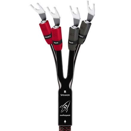 AudioQuest ロケット33 (8フィート スペード バイワイヤ)(未使用品)の通販は 100,155円