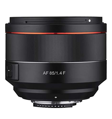 SAMYANG 単焦点望遠レンズ AF 85mm F1.4 F ニコンF用 フルサイズ対応885847(未使用品)