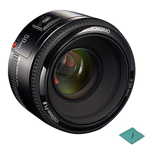 yongnuo YN50mm F1.8 標準プライムレンズ 大口径オートフォーカスレンズ Ca(未使用品)