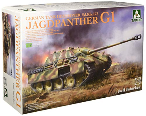 タコム 1/35 ドイツ重駆逐戦車 ヤークトパンター G1 Sd.Kfz.173 前期型 w/ (未使用品)