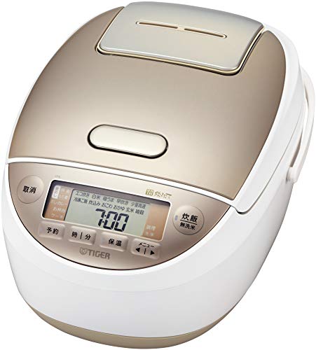 タイガー 炊飯器 5.5合 圧力IH 土鍋コーティング 炊きたて ブラウン JPK-A1(未使用品)