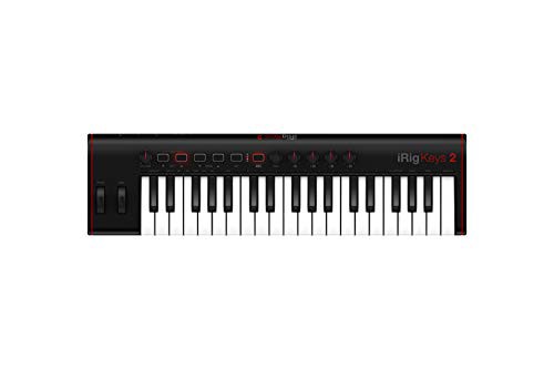 保証書付 IK Multimedia iRig Keys 2 MIDI コントローラー 37鍵ミニ