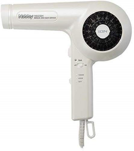 テスコム ノビー(Nobby) マイナスイオンヘアードライヤー NB2504 ホワイト (未使用品)