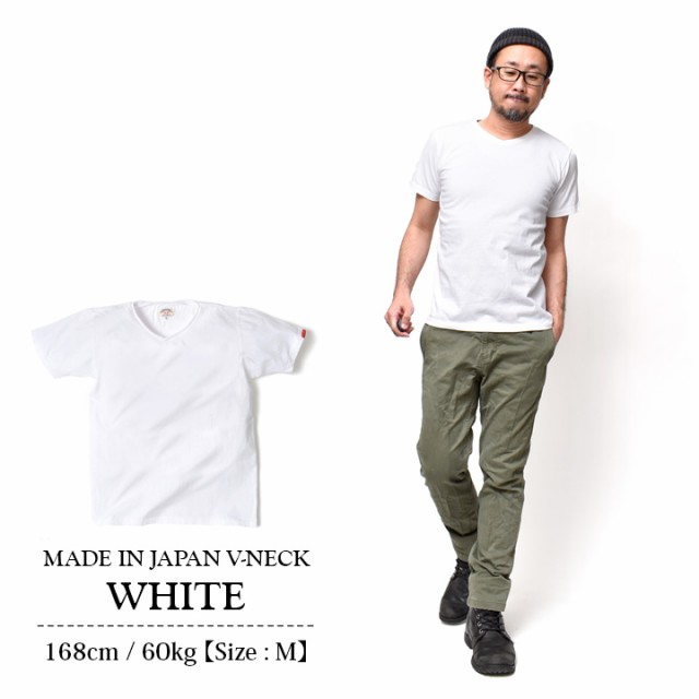 Vネック Tシャツ メンズ 半袖 アメカジ 厚手 日本製 S 2xl 全2色 綿100 無地 ポケt ポケット ティーシャツ 着丈 短い バイカー ブランの通販はau Pay マーケット モートガレージ