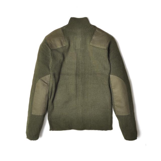 セーター メンズ ジップアップ アメカジ | 全5色 M~XL 無地 長袖 ウール アクリル ミリタリー ブランド 大きいサイズ バイカー トップス ニット 無地 おしゃれ かっこいい 人気 おすすめ 20代 30代 40代 50代 大人 春 秋 冬 服 カジュアル メンズファッション