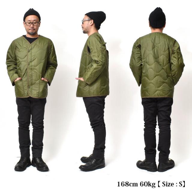 M65 インナー ジャケット アウター 大きいサイズ | 全2色 S~XL 中綿 キルティング ミリタリー メンズ レディース 防寒 ミリタリージャケット 米軍 シンプル 無地 所さん 世田谷ベース 20代 30代 40代 50代 60代 メンズファッション カジュアル オシャレ かっこいい 大人 M65 インナー ジャケット アウター 大きいサイズ | 全2色 S~XL 中綿