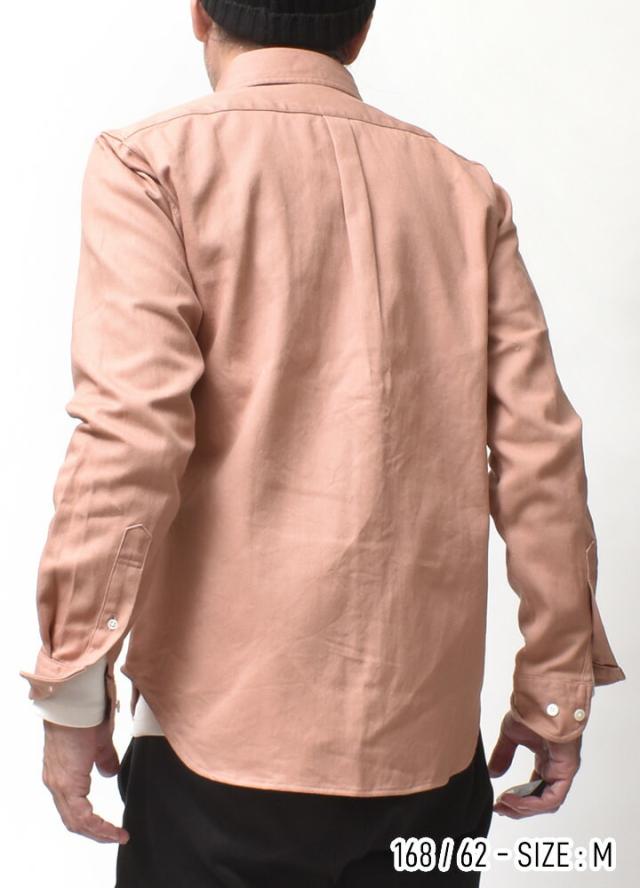 ボタンダウンシャツ 長袖 メンズ 厚手 国産 | M~XL 全3色 ホワイト サックス ピンク 厚手シャツ 無地シャツ ブランド 春夏 秋冬 着丈 短い 綿100 シンプル スリム 細身 オシャレ かっこいい 20代 30代 40代 50代 60代 メンズファッション カジュアル 服 人気 オススメ ボタンダウンシャツ 長袖 メンズ 厚手 国産 | M~XL 全3色 ホワイト