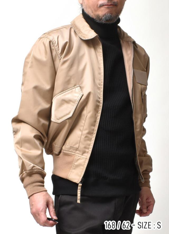 フライトジャケット メンズ アウター | XS~2XL 着丈 短い ブルゾン ジャケット 大きいサイズ 春 秋 冬 シンプル 無地 ライトジャケット ブランド アメカジ ヒューストン 所さん 世田谷ベース 20代 30代 40代 50代 60代 メンズファッション カジュアル オシャレ 大人_3