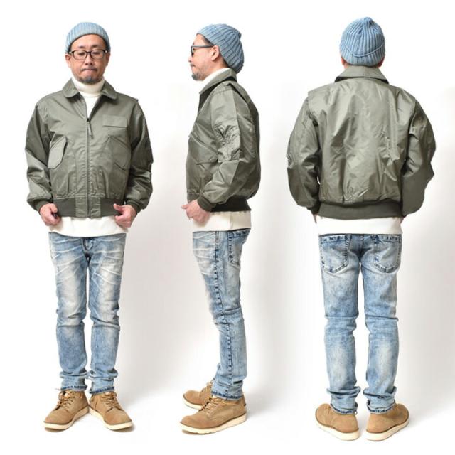 フライトジャケット メンズ アウター | XS~2XL 着丈 短い ブルゾン ジャケット 大きいサイズ 春 秋 冬 シンプル 無地 ライトジャケット ブランド アメカジ ヒューストン 所さん 世田谷ベース 20代 30代 40代 50代 60代 メンズファッション カジュアル オシャレ 大人_11