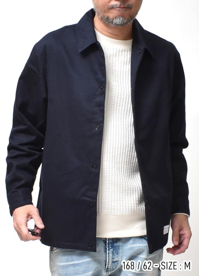 コーチジャケット 無地 厚手 アメカジ | M~XL 全4色 綿100 国産 ブランド 大きいサイズ 春 秋冬 ジャケット ブルゾン スウィングトップ ライトアウター 所さん 世田谷ベース 20代 30代 40代 50代 60代 メンズファッション カジュアル オシャレ かっこいい 大人 人気 オススメ_7