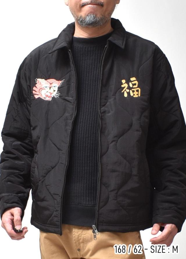 ベトジャン 中綿 アウター メンズ | M~XL 全3色 秋冬 冬物 アメカジ ブランド ベトナム ジャケット ブルゾン シャツアウター キルティングジャケット 刺繍 虎 トラ 所さん 世田谷ベース 20代 30代 40代 50代 60代 メンズファッション カジュアル オシャレ かっこいい 大人 服 ベトジャン 中綿 アウター メンズ | M~XL 全3色 秋冬 冬物 アメカジ