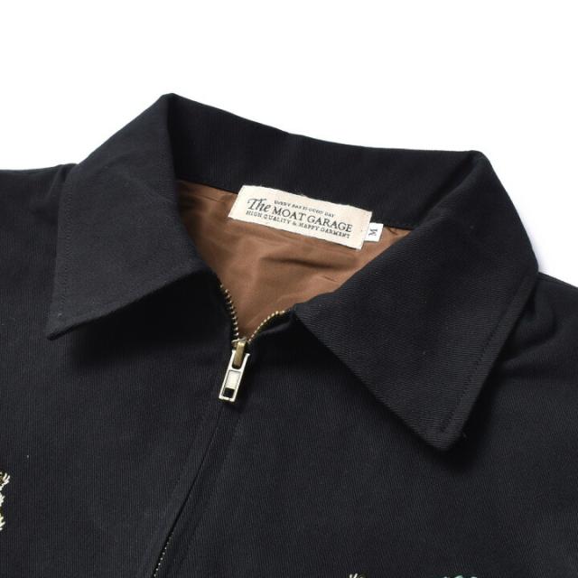 スウィングトップ ジャケット メンズ アメカジ | M~XL 全6色 春 秋 ドリズラージャケット ブルゾン トップス 綿100 着丈 短い 大きいサイズ 刺繍 ロゴ 20代 30代 40代 50代 60代 メンズファッション カジュアル オシャレ かっこいい モート ガレージ 大人 服 人気 オススメ_15