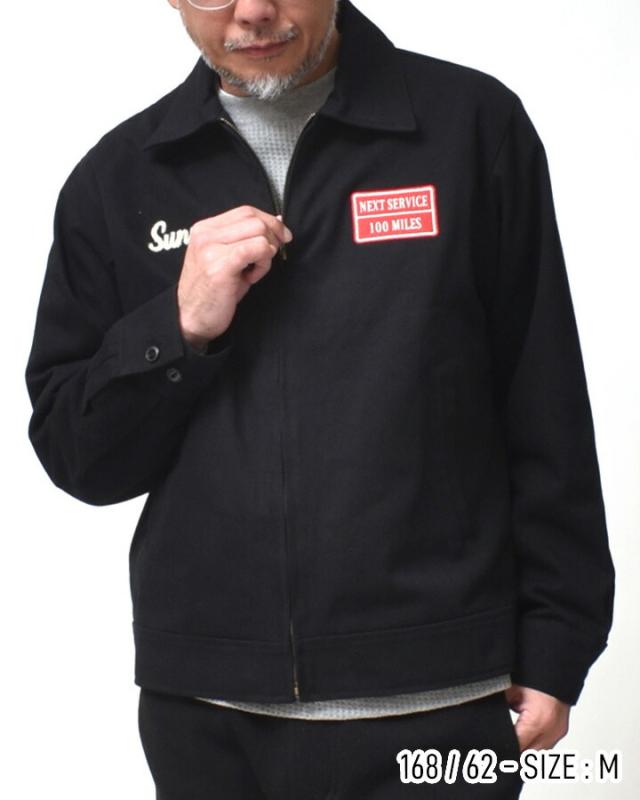 スウィングトップ ジャケット メンズ アメカジ | M~XL 全6色 春 秋 ドリズラージャケット ブルゾン トップス 綿100 着丈 短い 大きいサイズ 刺繍 ロゴ 20代 30代 40代 50代 60代 メンズファッション カジュアル オシャレ かっこいい モート ガレージ 大人 服 人気 オススメ_12