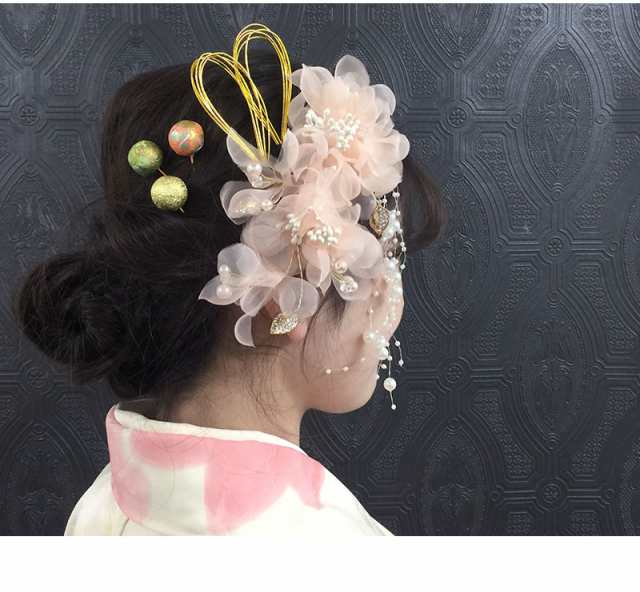 メール便 送料無料 髪飾り 成人式 パール ビーズ パールシャワー Uピン ヘアピン ヘアアクセサリー ホワイト 結婚式 ウェディング パの通販はau Pay マーケット Machree