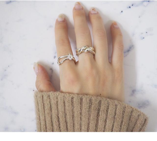 メール便 送料無料 リング 指輪 リボン シルバーリング レディース メンズ ごつめ 太め 親指 中指 おしゃれ シンプル 重ね着け 人気 の通販はau Pay マーケット Machree