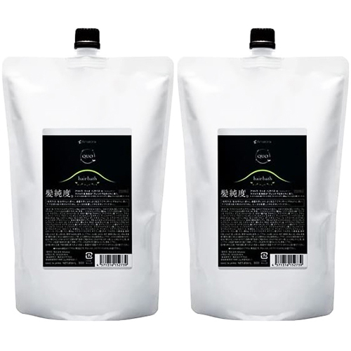 ● 2個セット アマトラ クゥオ ヘアバス H 850ml シャンプー 詰め替え レフィル Amatora QUO ノンシリコン 美容室専売 サロン専売 リニューアル