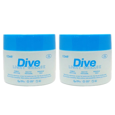 ● 2個セット コア ダイブ ライト グリース 170g サロン専売 美容室専売 ヘア ワックス スタイリング パーマスタイル ヘアセット COAR