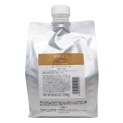 ホーユー バイカルテ セラムトリートメント HS+ 1300g 詰め替え レフィル 美容室専売 サロン専売 トリートメント ダメージケア  hoyu BYKARTE