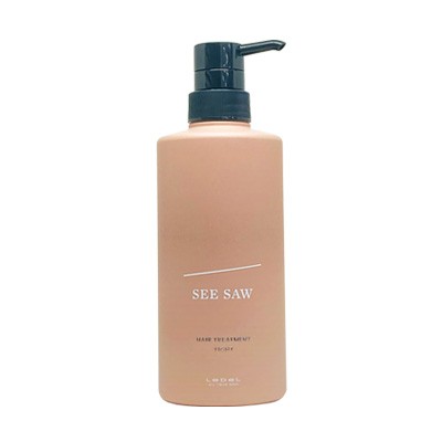 ルベル シーソー ヘア トリートメント T タイト 500ml 美容室専売 サロン専売 ポンプ LebeL SEE/SAWの通販は
