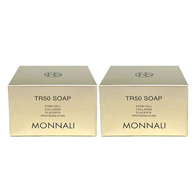● 2個セット モナリ TR50 ソープ 120g ゴールドシリーズ 石けん 石鹸 せっけん 洗顔料 サロン専売 美容室専売 MONNALIの通販は 5,600円