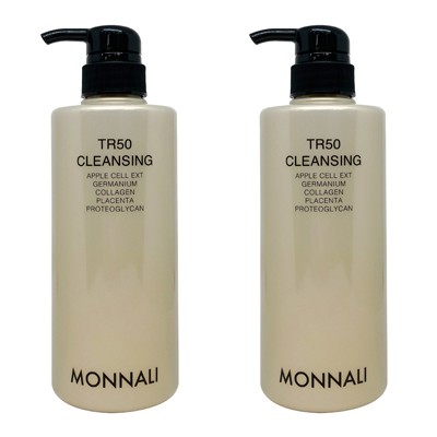 ● 2本セット モナリ TR50 クレンジング 500ml ゴールドシリーズ 洗顔料 メイク落とし サロン専売品 MONNALI