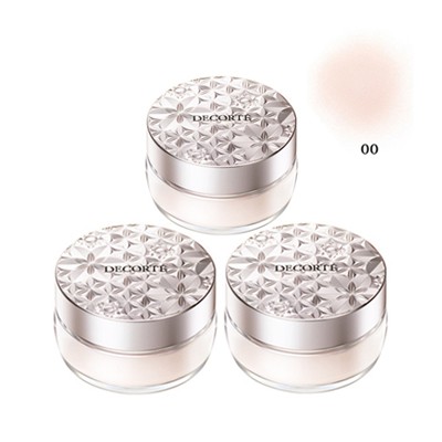 ● 3個セット コスメデコルテ ルースパウダー # 00 20g translucent トランスルーセント フェイスパウダー コーセー KOSE COSMEDECORTEの通販は