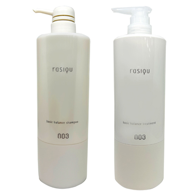 ● セット販売 ナンバースリー ラシク ベーシックバランス シャンプー 660ml + トリートメント 627g 美容室専売 サロン専売 NUMBER THREE NO3