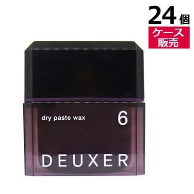 ● 【ケース販売 24個】 ナンバースリー デューサー ドライペースト ワックス 6 80g ヘアワックス メンズ レディース WAX クレイ スタイ