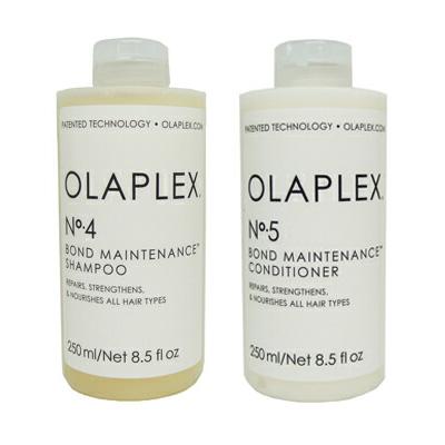 ● セット販売 オラプレックス no.4 ボンド メンテナンス シャンプー 250ml + コンディショナー 250ml 美容室専売 サロン専売 頭皮 ケア OLAPLEX