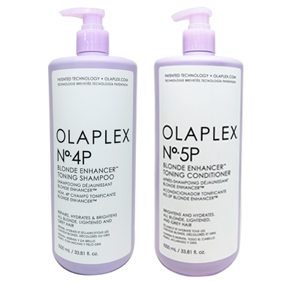 ● セット販売 オラプレックス no.4P ブロンドエンハンサー トーニング シャンプー 1000ml + No.5 P ブロンドエンハンサー トーニング コンディショナー 1000ml 美容室専売 サロン専売 紫 ケア OLAPLEX