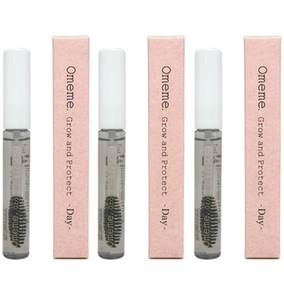 ● 【3本セット】 オメメ グロウアンドプロテクト 昼用 7.5ml まつげ美容液 サロン専売 美容サロン専売 [ Omeme Grow and Protect Day おめめ 睫毛 まつ毛 コーティング マスカラベース ]