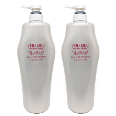 ● 2本セット 資生堂 ザ・ヘアケア アデノバイタル スカルプ トリートメント a 1000g サロン専売 美容室専売 頭皮用トリートメント 頭皮 SHISEIDO