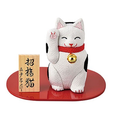 木目込み招福猫 (A2006) 単品の通販はau PAY マーケット - プリティ